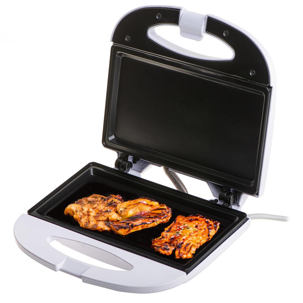 Adler AD 3072 Kompakter Elektrogrill mit antihaftbeschichteten Grillplatten