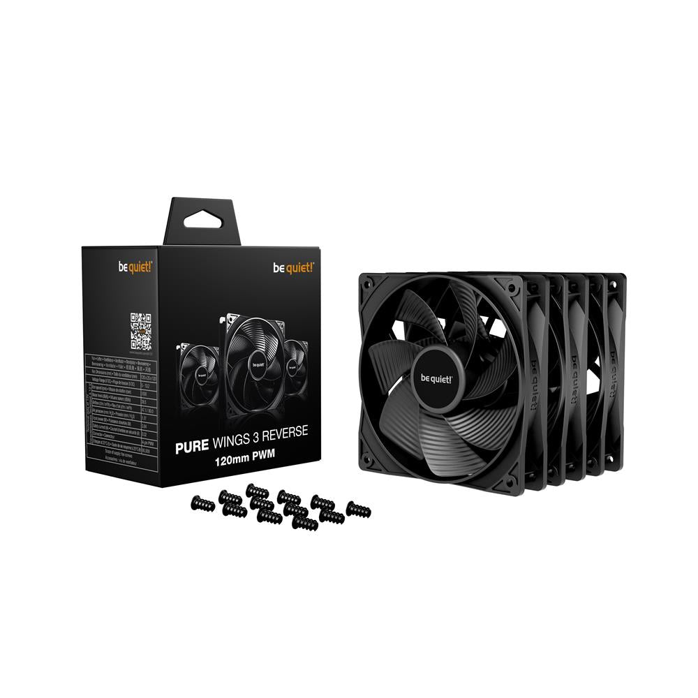be quiet! Pure Wings 3 120mm PWM Reverse Lüfter 3er Pack