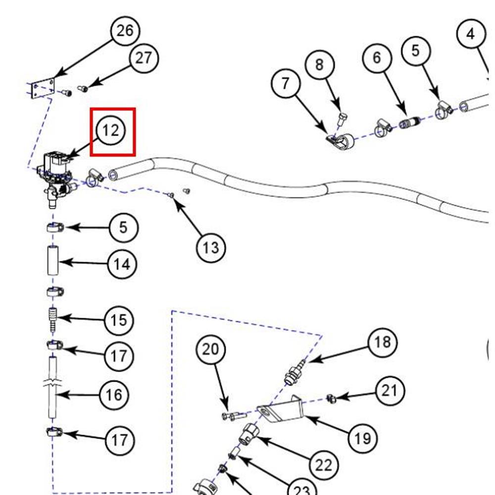 Nilfisk Original 56397216 Valve Solenoid 36V Ventil