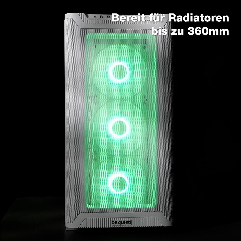 be quiet! Pure Base 501 Airflow Black PC Gehäuse