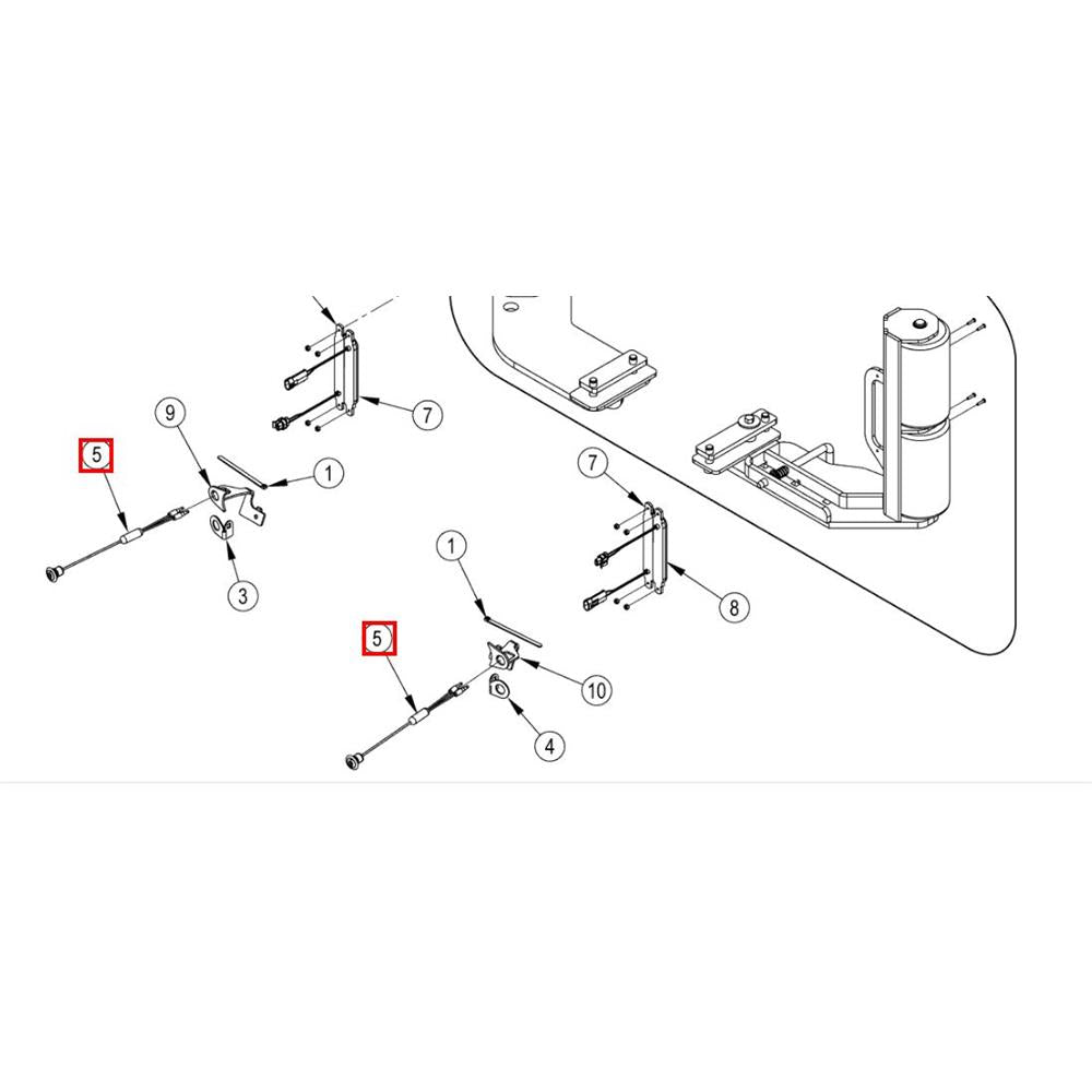 Nilfisk Original 56509559 Light Turn Signal Blinklicht
