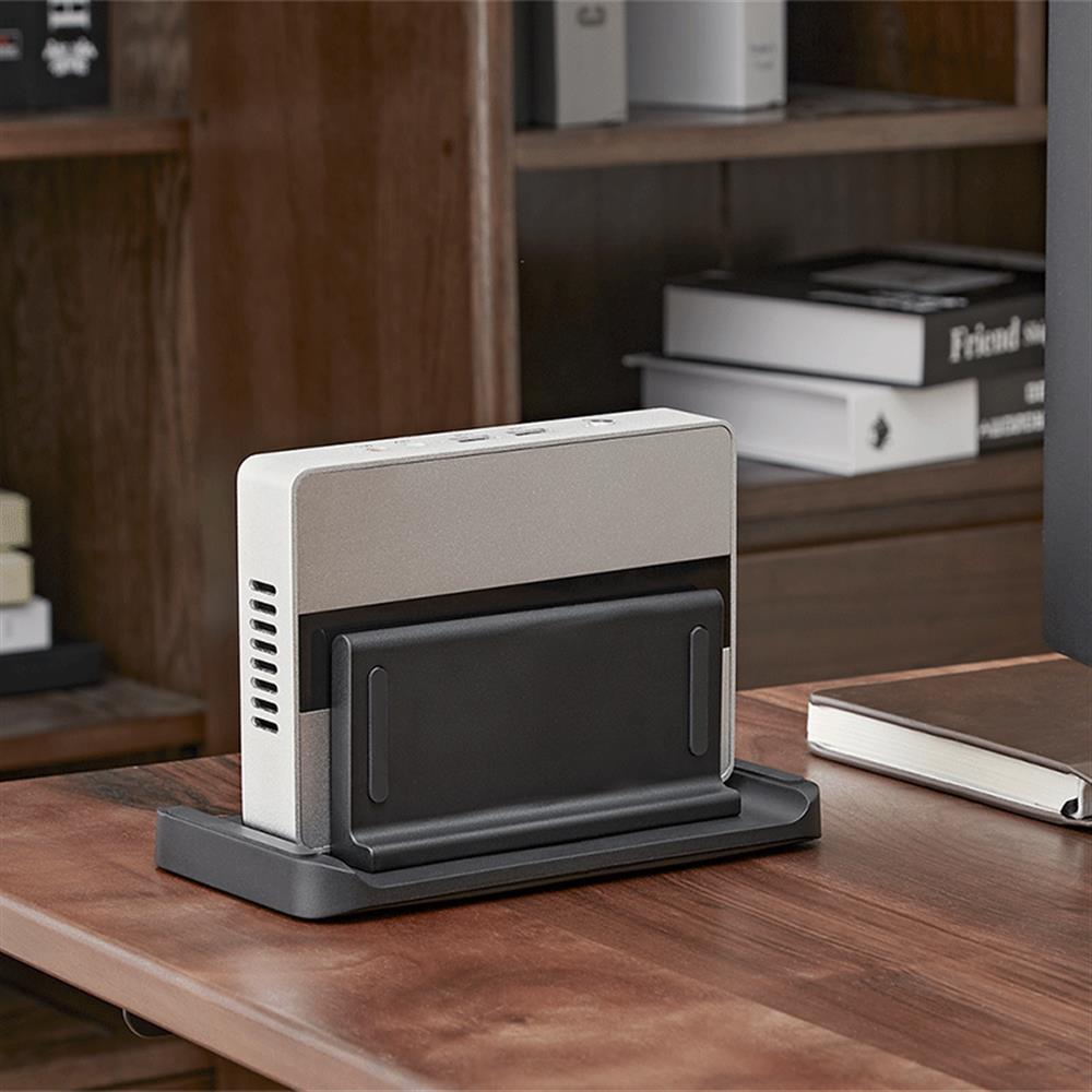 LogiLink Multifunktionale Halterung für Mini-PCs, 0,5–7 cm Breite, bis 3 kg, Schwarz