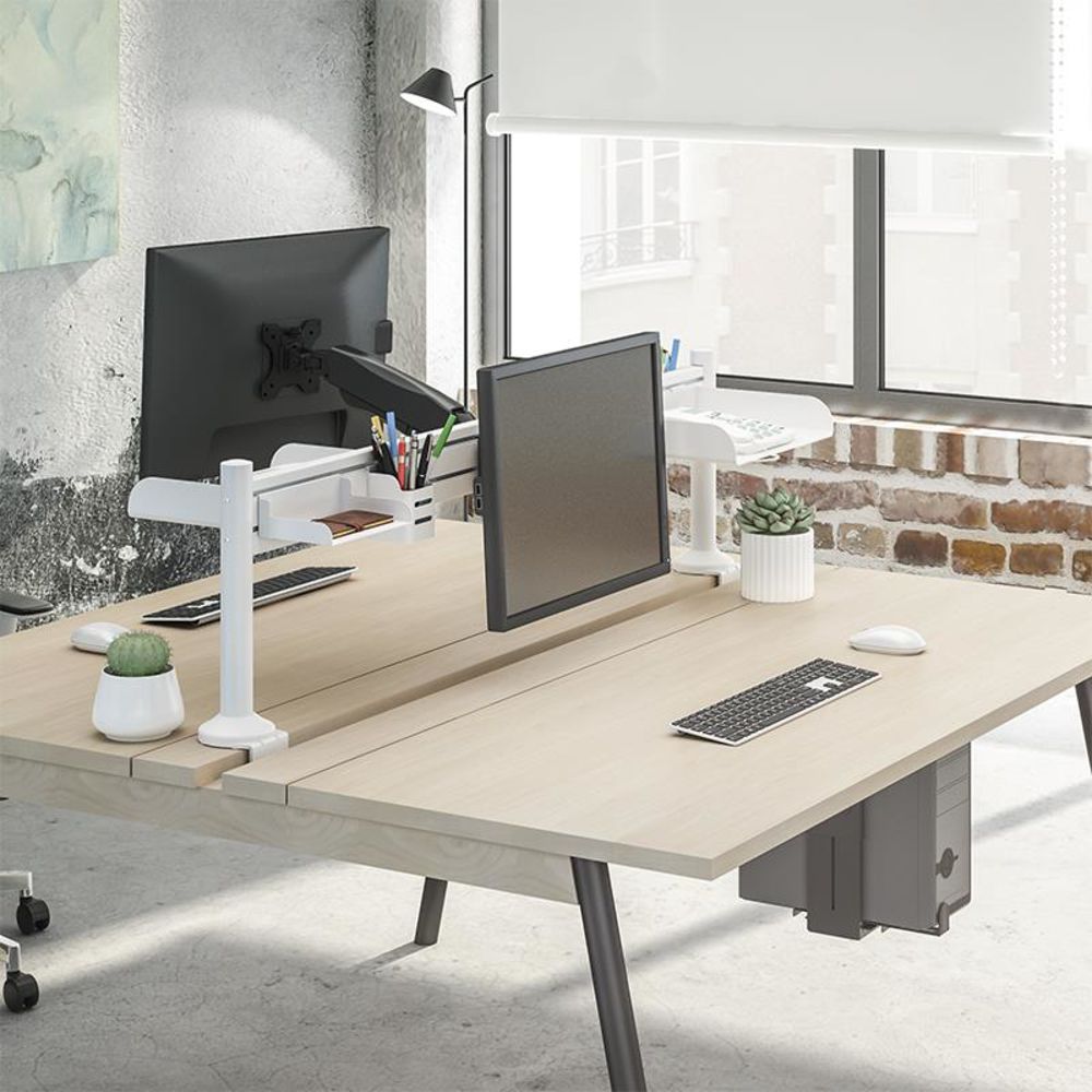 LogiLink Monitorhalterung für Organisationsschiene 13 bis 27 Zoll
