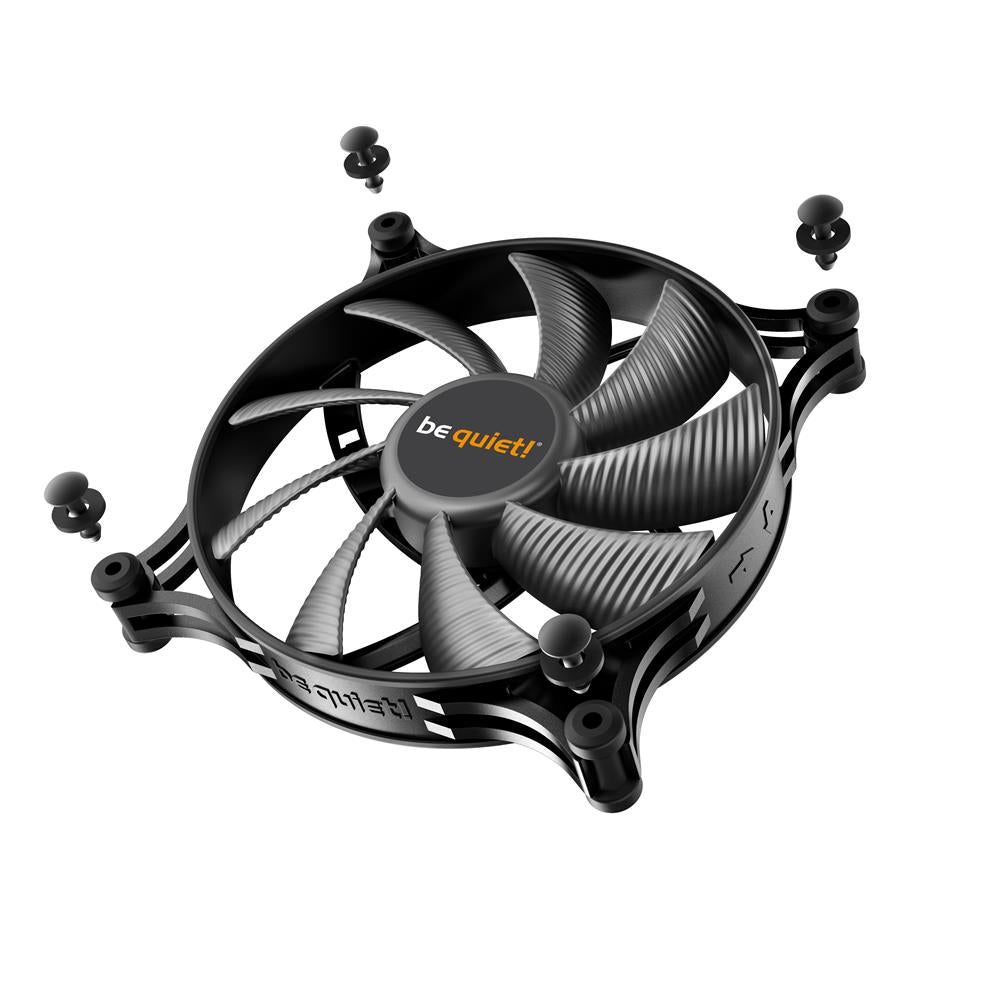 be quiet! Shadow Wings 2 | 140mm PWM Black PC Gehäuse Lüfter Fan Schwarz