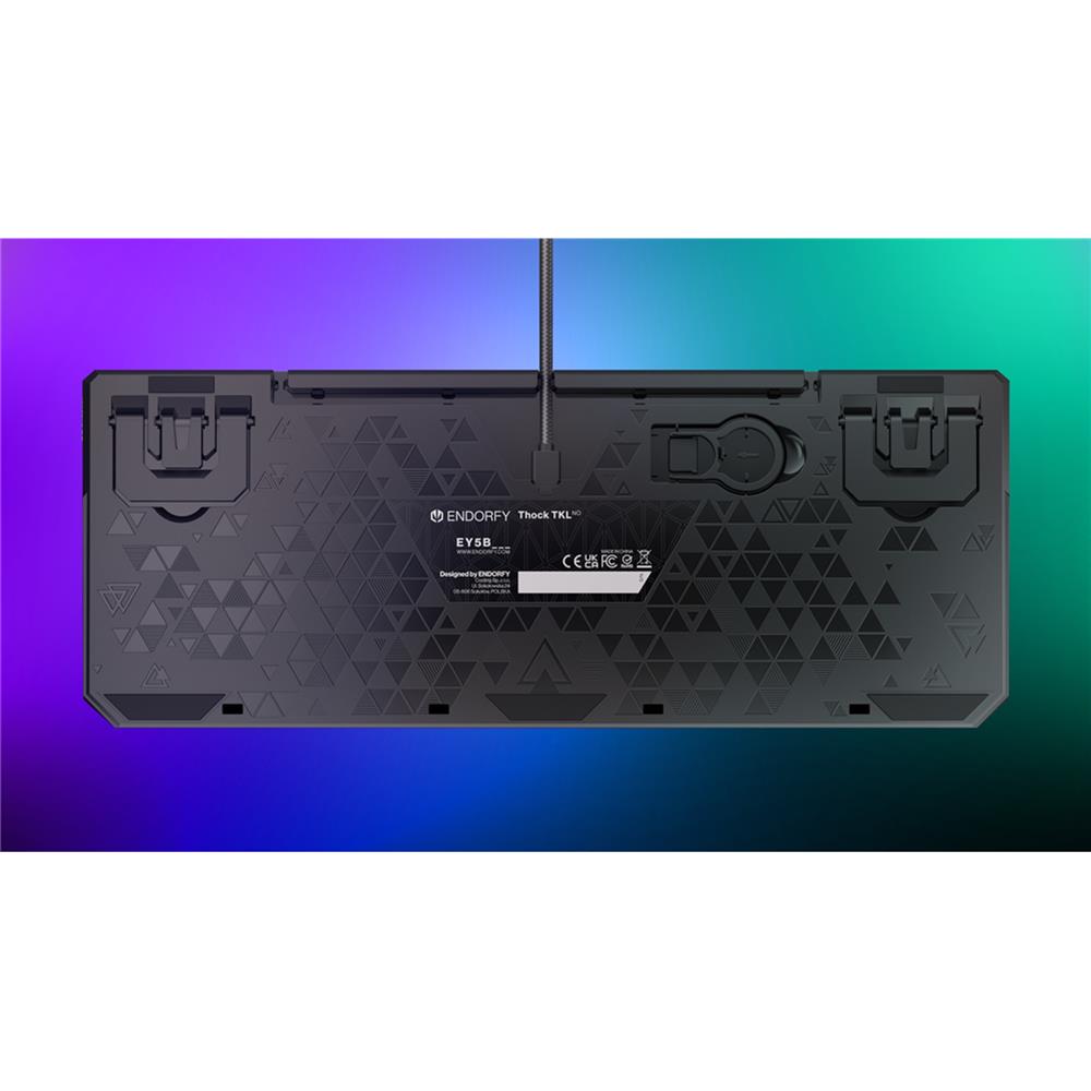 ENDORFY Thock TKL NO Brown, mechanische Tastatur, schwarz