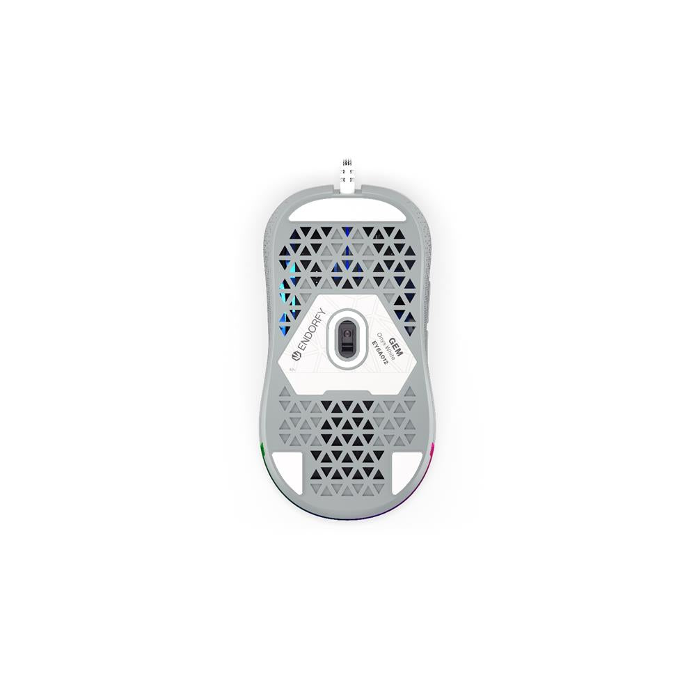 ENDORFY GEM, Leichte Gaming-Maus (67 g), 8000 DPI, Weiß | EY6A012