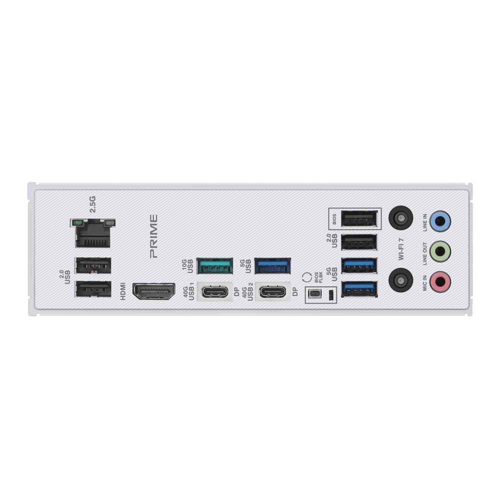 ASUS PRIME X870-P WIFI Mainboard AM5 ATX DDR5 PCIe 5.0 WiFi 7 USB-C 40Gbps