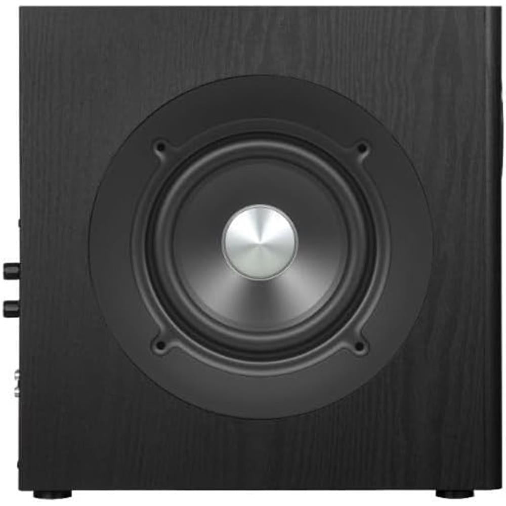 Edifier T5s – Aktiver 8" Subwoofer, 70W RMS, 35 Hz Bass, MDF-Gehäuse, Schwarz