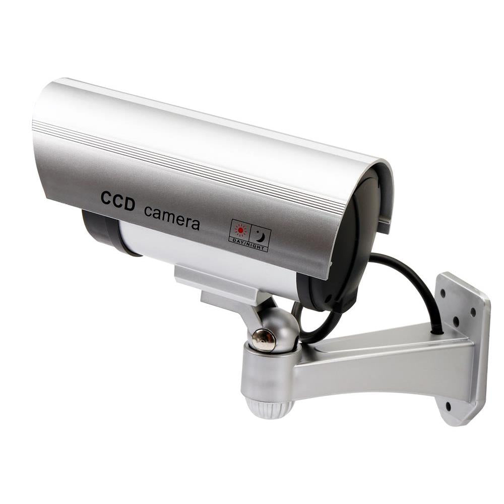 Olympia DC 400 Kamera Attrappe Überwachungskamera Dummy Silber