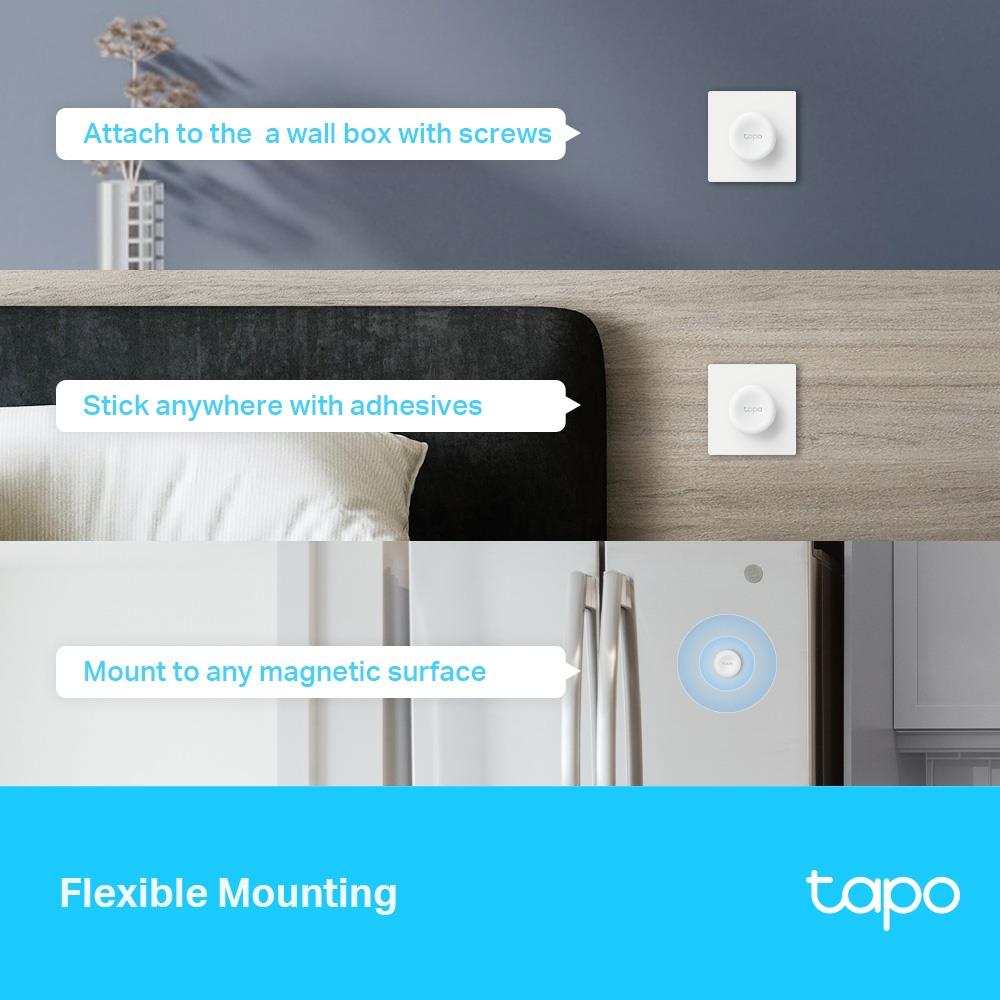 TP-Link Tapo S200D – Smarter Dimmschalter mit Drehfunktion & flexibler Montage