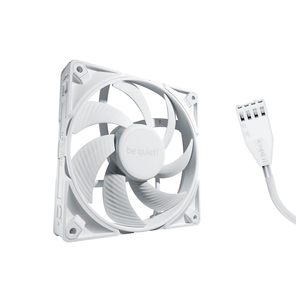 be quiet! Silent Wings Pro 4 140mm PWM White Lüfter legendär leise 6-Pol-Lüftermotor Fluid-Dynamic-Lager