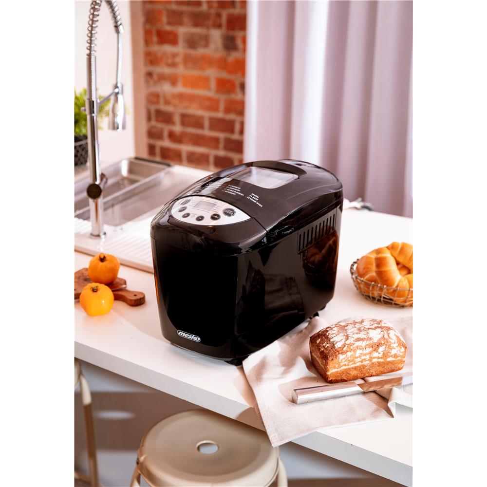 Mesko MS 6022 Brotbackautomat 15 Programme 750–1250 g Schwarz
