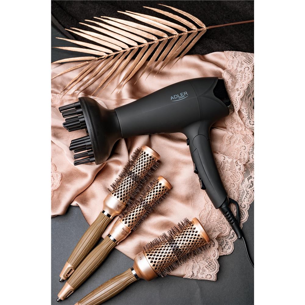 Adler AD 2267 Haartrockner 2100 W mit Diffusor und klappbarem Griff