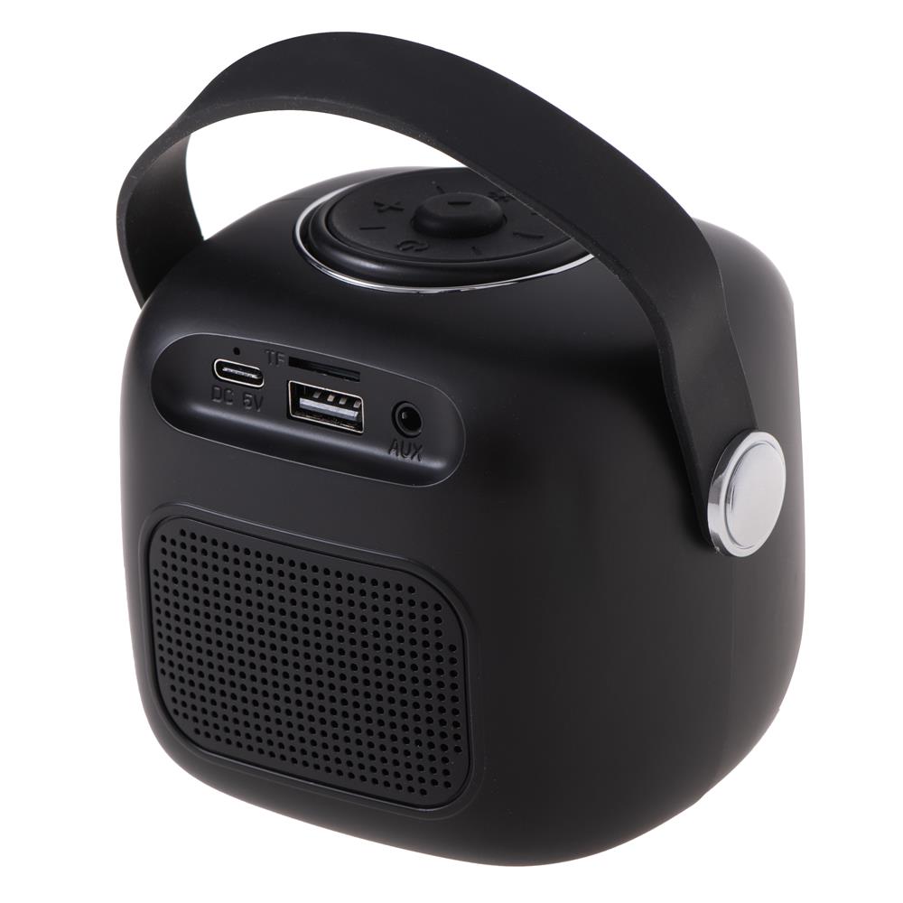 Adler AD 1199 Karaoke Lautsprecher mit Mikrofon SD USB AUX Bluetooth schwarz