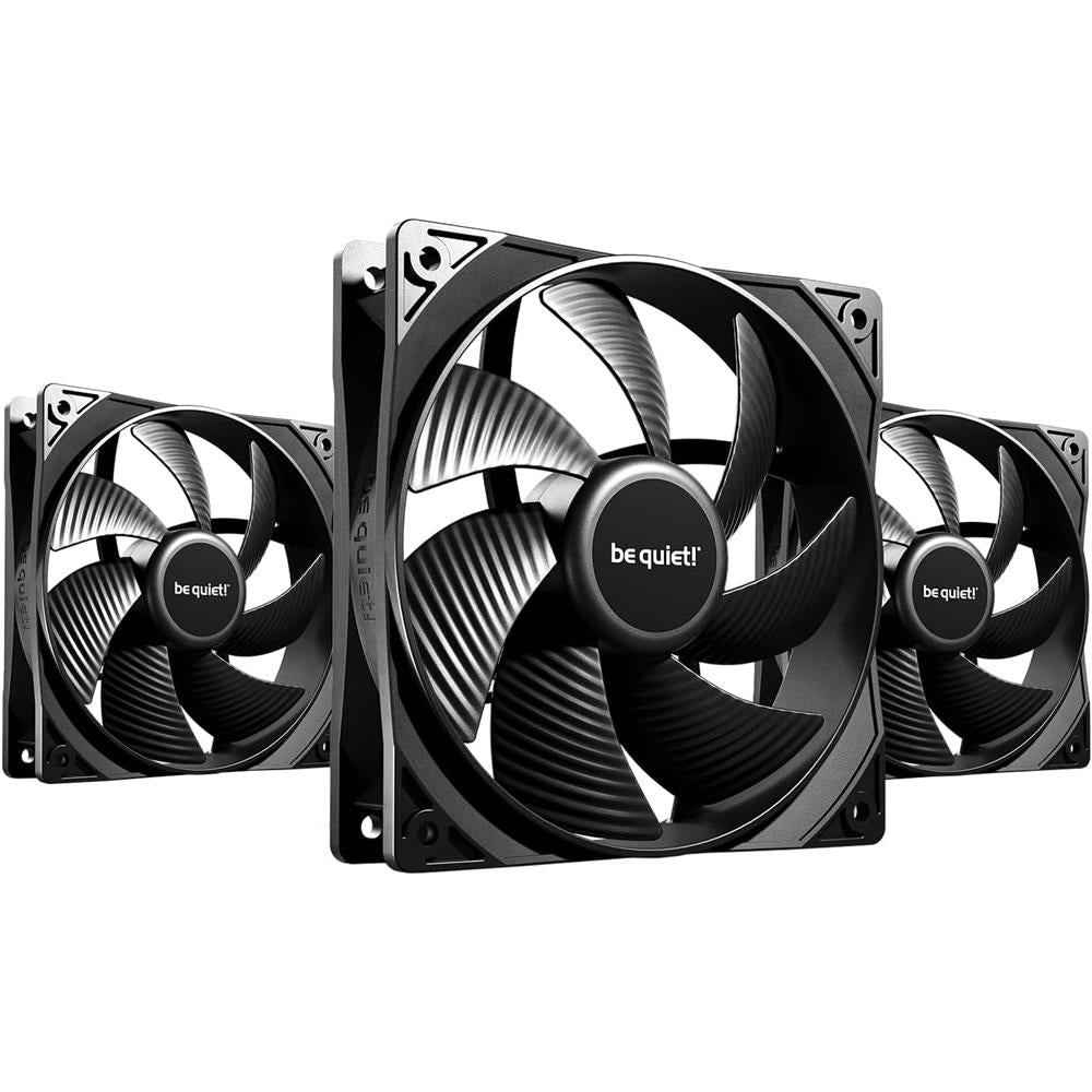 be quiet! Pure Wings 3 120mm PWM Lüfter 3 Lüfter enthalten hohe Höchstgeschwindigkeit niedrige Mindestdrehzahl