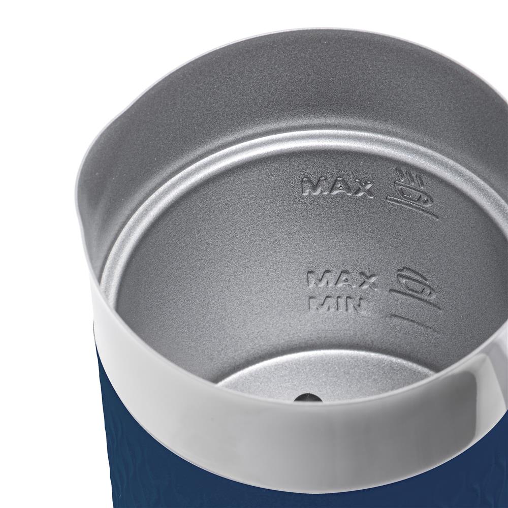 Adler AD 4494 Milchaufschäumer elektrisch Dunkelblau für Kaffeespezialitäten