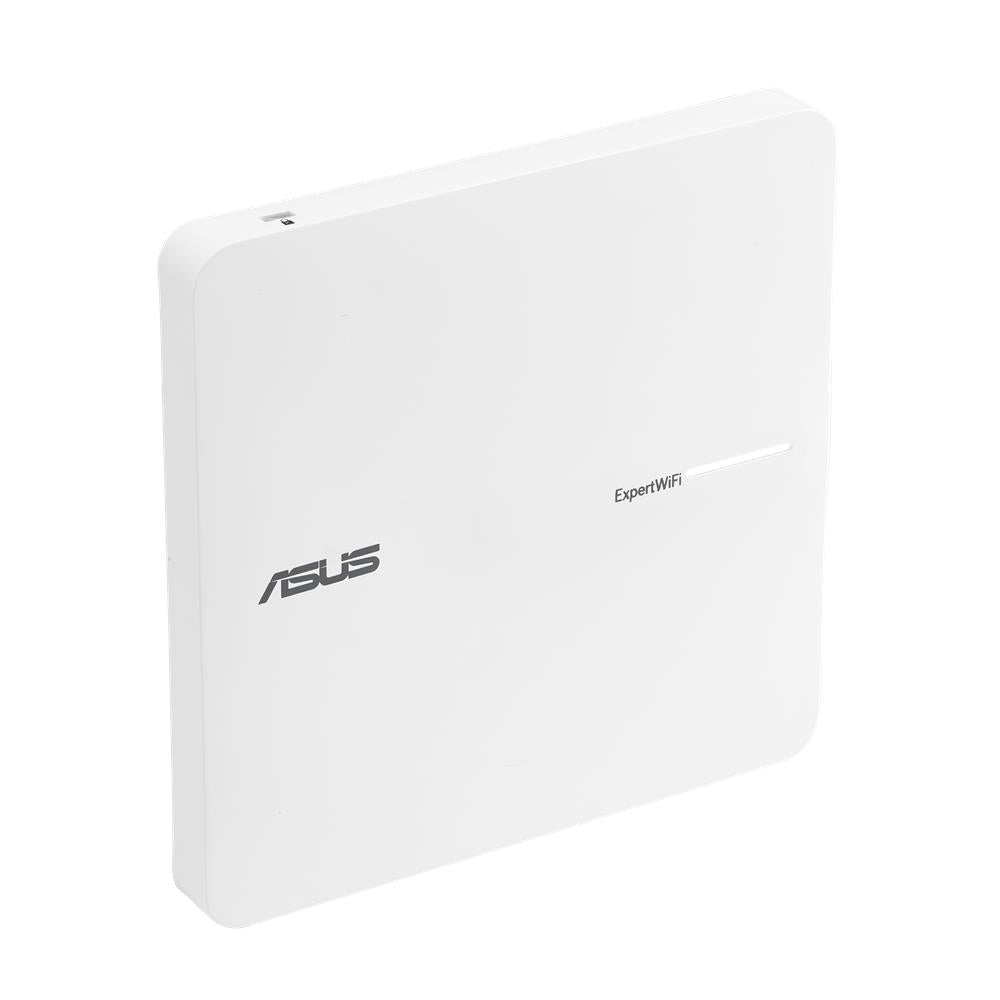 ASUS ExpertWiFi EBA63 AX3000 Dual-Band WiFi 6 802.11ax PoE Access Point für bis zu 5 SSIDs und VLAN
