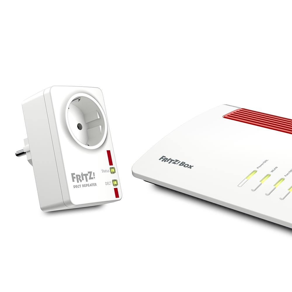 FRITZ!DECT Repeater 100 – Reichweitenverstärker für DECT-Smart-Home-Geräte
