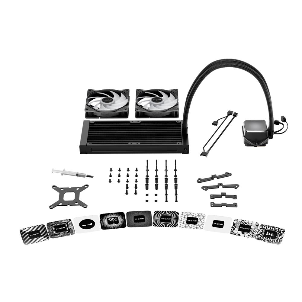 be quiet! Pure Loop 3 LX 240 mm All-in-One-Wasserkühlung 2 Light Wings LX 120 mm PWM High-Speed Lüfter