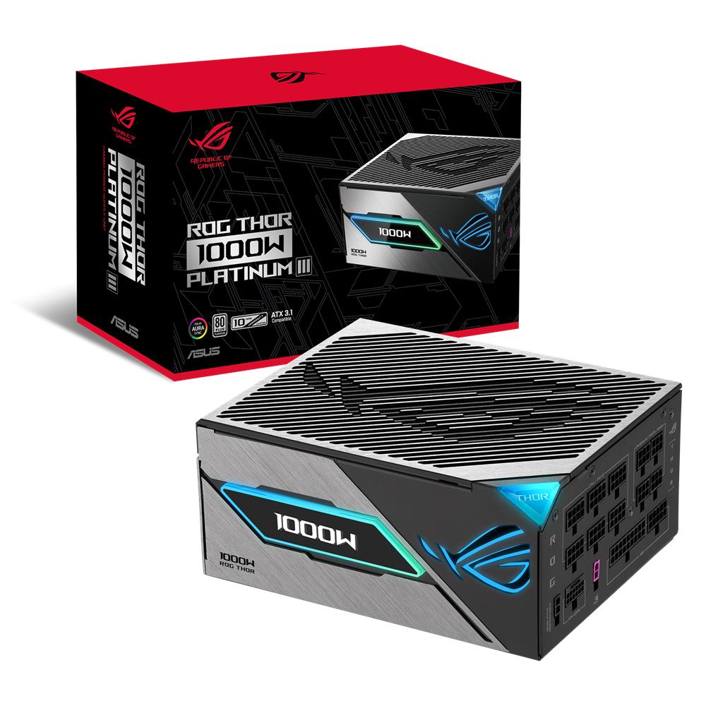 ASUS ROG THOR 1000W Platinum III Netzteil ATX 3.1 PCIe 5.1 OLED