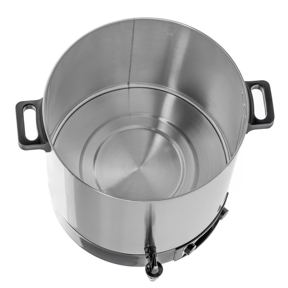 Adler AD 4496 Elektrischer Pasteurisierungstopf 28 L mit LCD Anzeige silber