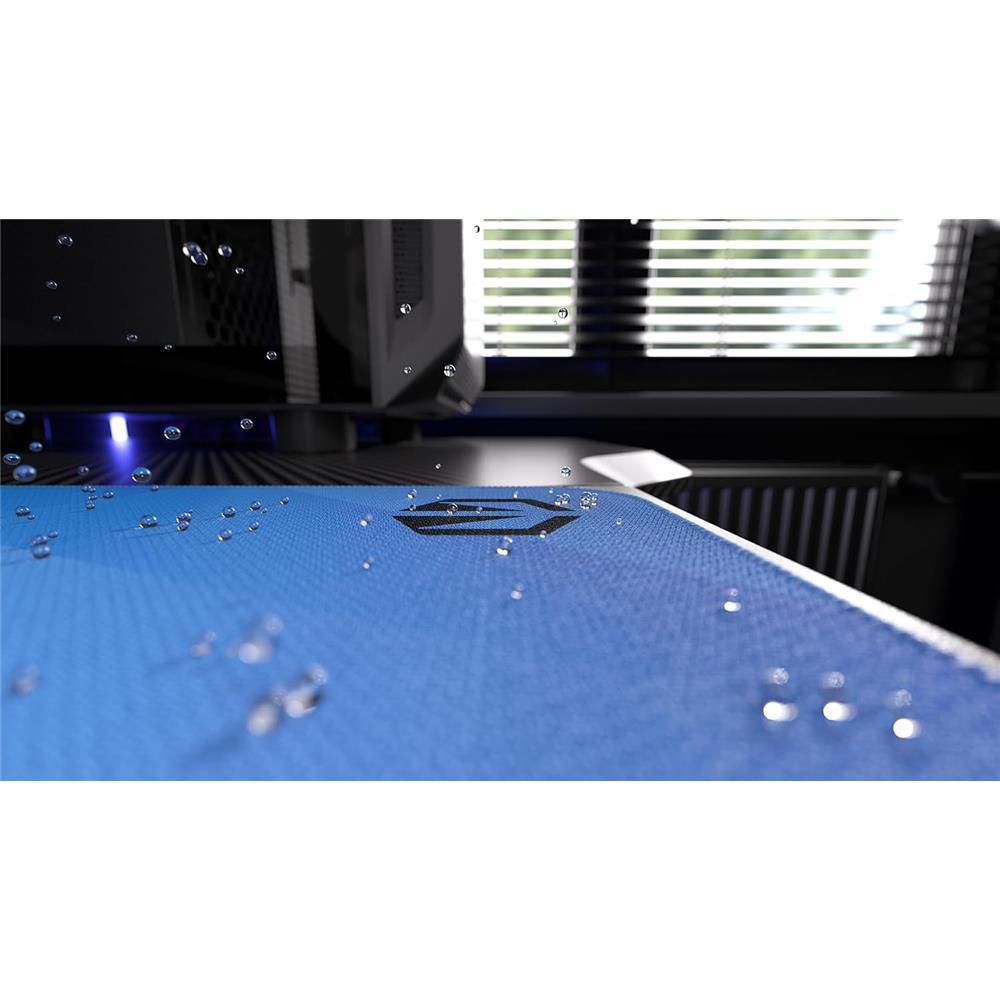 ENDORFY Crystal Blue L, Mauspad, blau, Rutschfest, 450x400mm