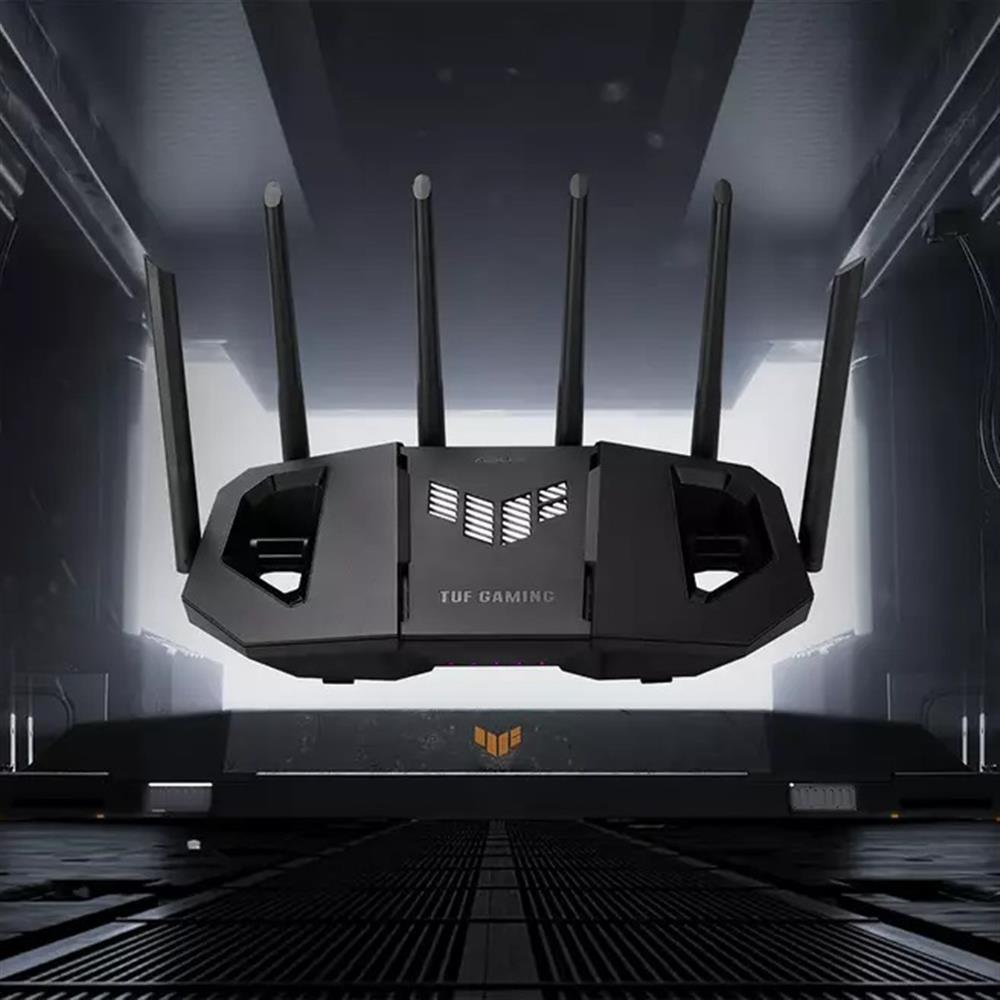 ASUS TUF Gaming BE9400 Tri‑Band WiFi 7 Gaming Router mit 4x 2.5G Ports und AiMesh