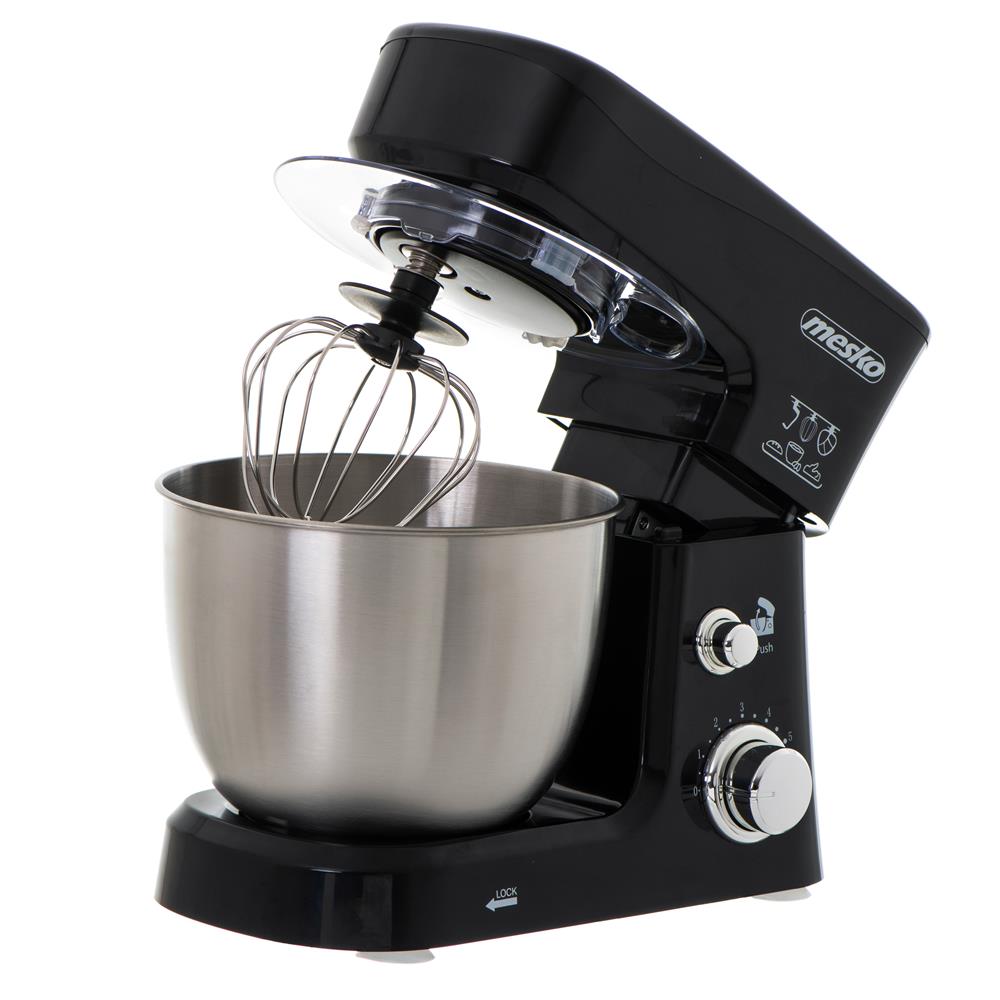 Mesko MS 4217 Küchenmaschine 1200 Watt 3,5 Liter Schwarz