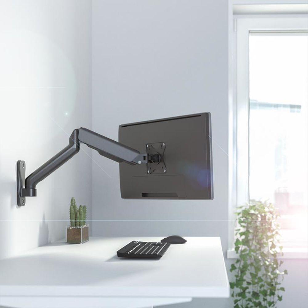 LogiLink Monitorwandhalterung 17 bis 32 Zoll Gasdruckfeder
