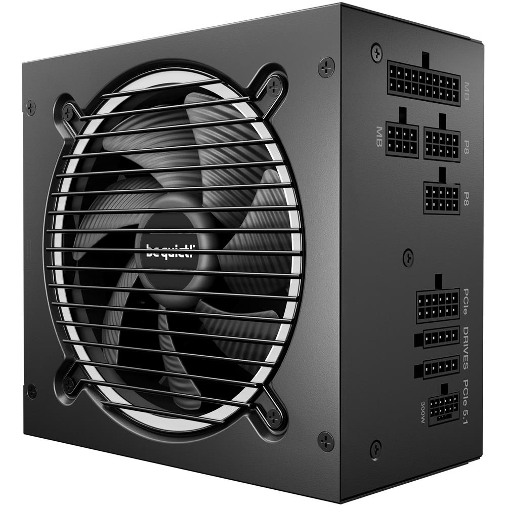 be quiet! Pure Power 13 M 550W Netzteil 80 PLUS® Gold Effizienz ATX 3.1-Netzteil für PCIe 5.1 GPUs 120mm Lüfter