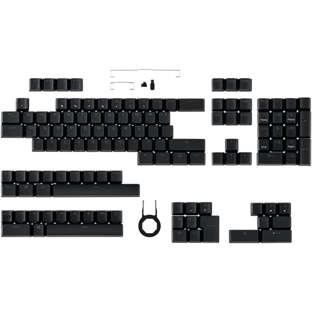 ASUS ROG PBT Doubleshot Keycap Set PBT Tastenkappen QWERTY