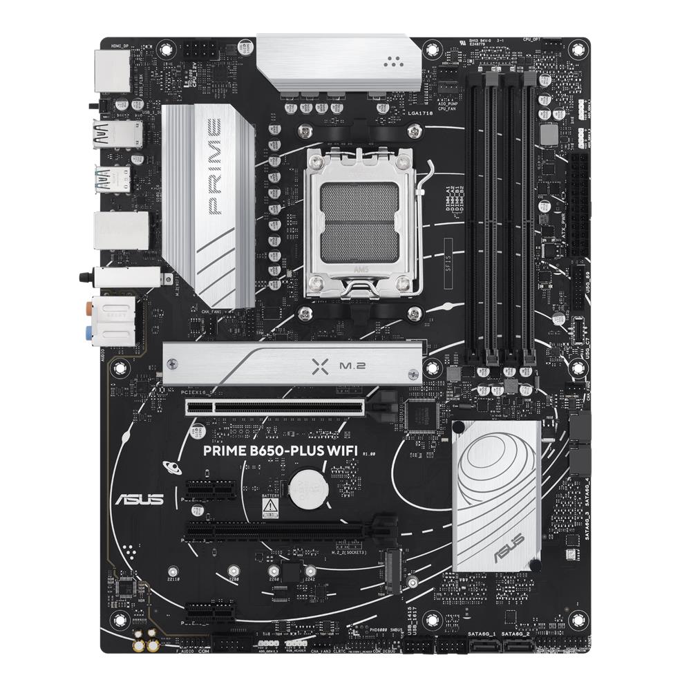 ASUS PRIME B650-PLUS WIFI Gaming Mainboard AM5 ATX DDR5 PCIe 5.0 M.2 WiFi 6E