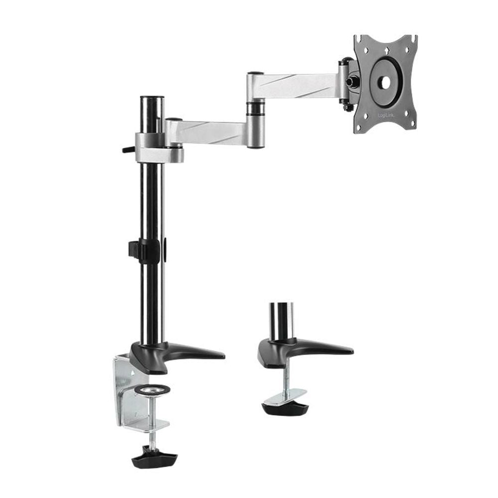 LogiLink Monitorhalterung 13 bis 27 Zoll Aluminium Armlänge 396 mm