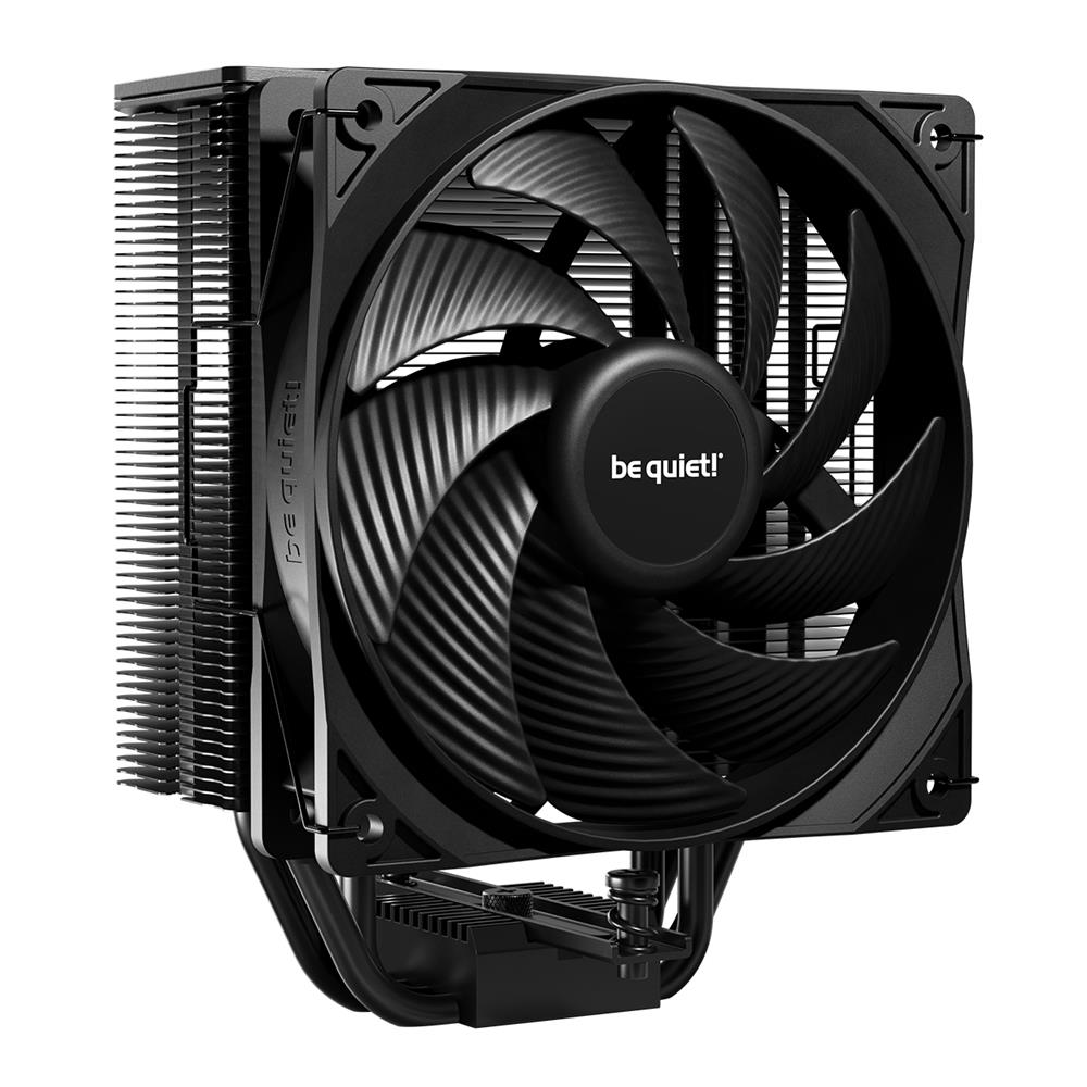 be quiet! Pure Rock 3 Black Luftkühler sehr hohe Kühlleistung 4 Hochleistungs-Heatpipes mit HDT-Technologie