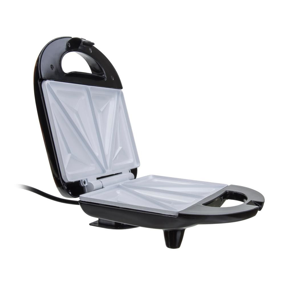 Camry CR 3018 Sandwichmaker mit Keramikbeschichtung Schwarz Silber