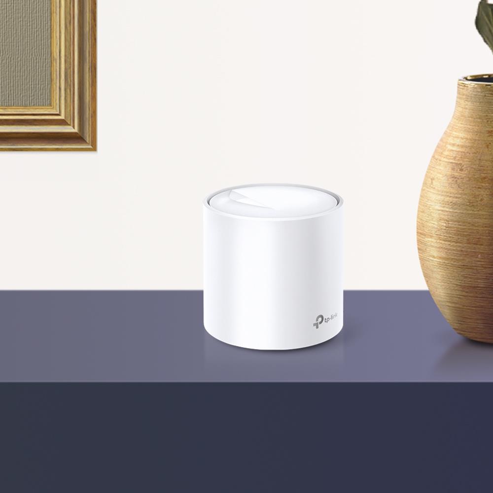 TP-Link Deco X20 WLAN Mesh Set (1er Pack) AX1800 Dualband Wi-Fi 6 Router Reichweite bis zu 200 m²