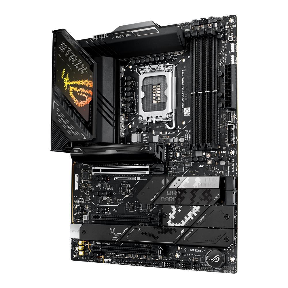 ASUS ROG STRIX Z890-H GAMING WIFI Mainboard LGA 1851 ATX DDR5 PCIe 5.0 WiFi 7