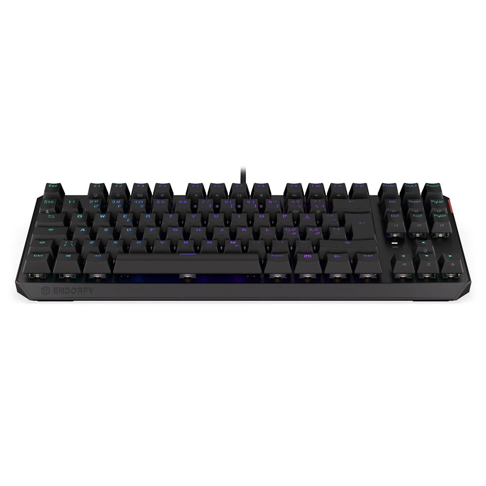 ENDORFY Thock TKL NO Red, mechanische Tastatur, RGB, schwarz