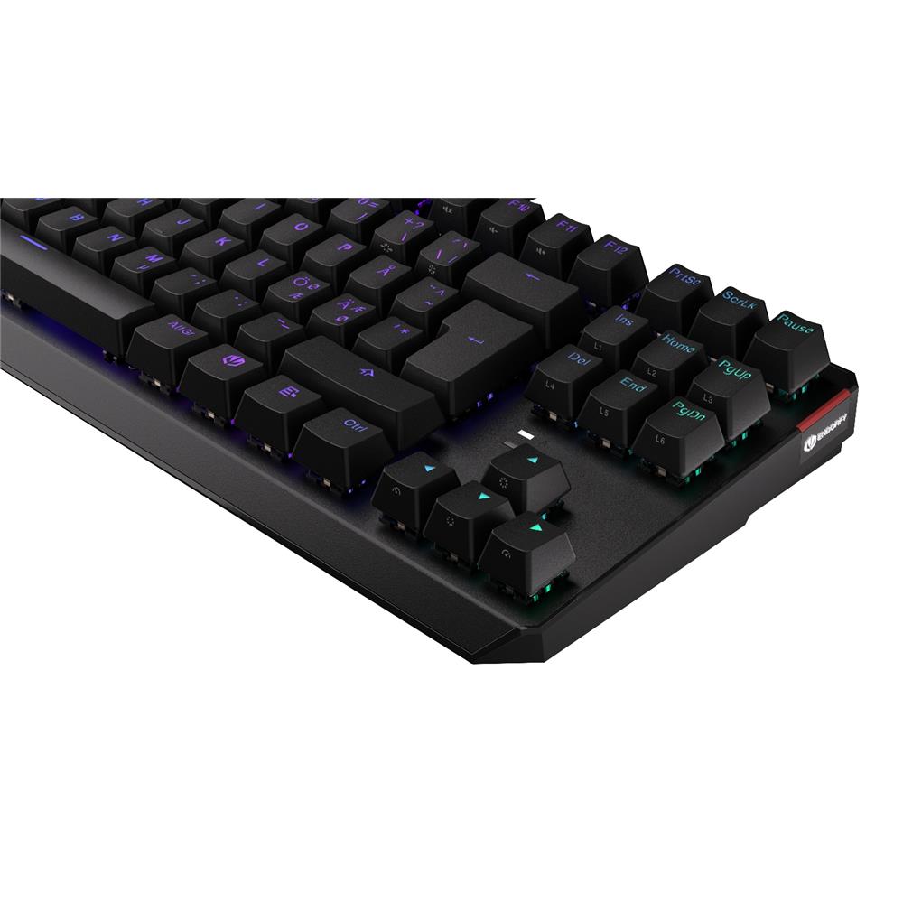 ENDORFY Thock TKL NO Red, mechanische Tastatur, RGB, schwarz