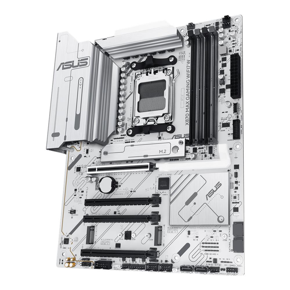 ASUS X870 MAX GAMING WIFI7 W Mainboard AM5 ATX DDR5 PCIe 5.0 WiFi 7