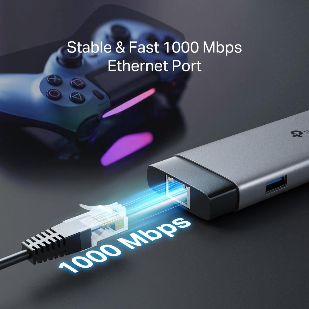 TP-Link UH9120C USB C Hub 9 in 1 HDMI 4K LAN SD USB Power Delivery