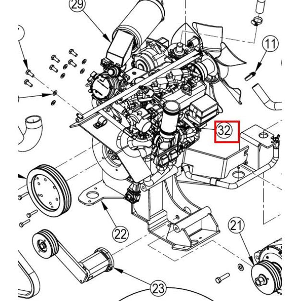 Nilfisk Original 56511520 Hose Assembly Intake Einlass Schlauch