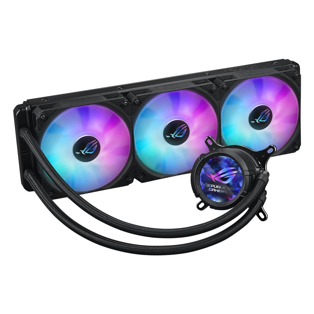 ASUS ROG Strix LC III 360 ARGB LCD AIO Wasserkühlung mit 2,1 Zoll IPS Display