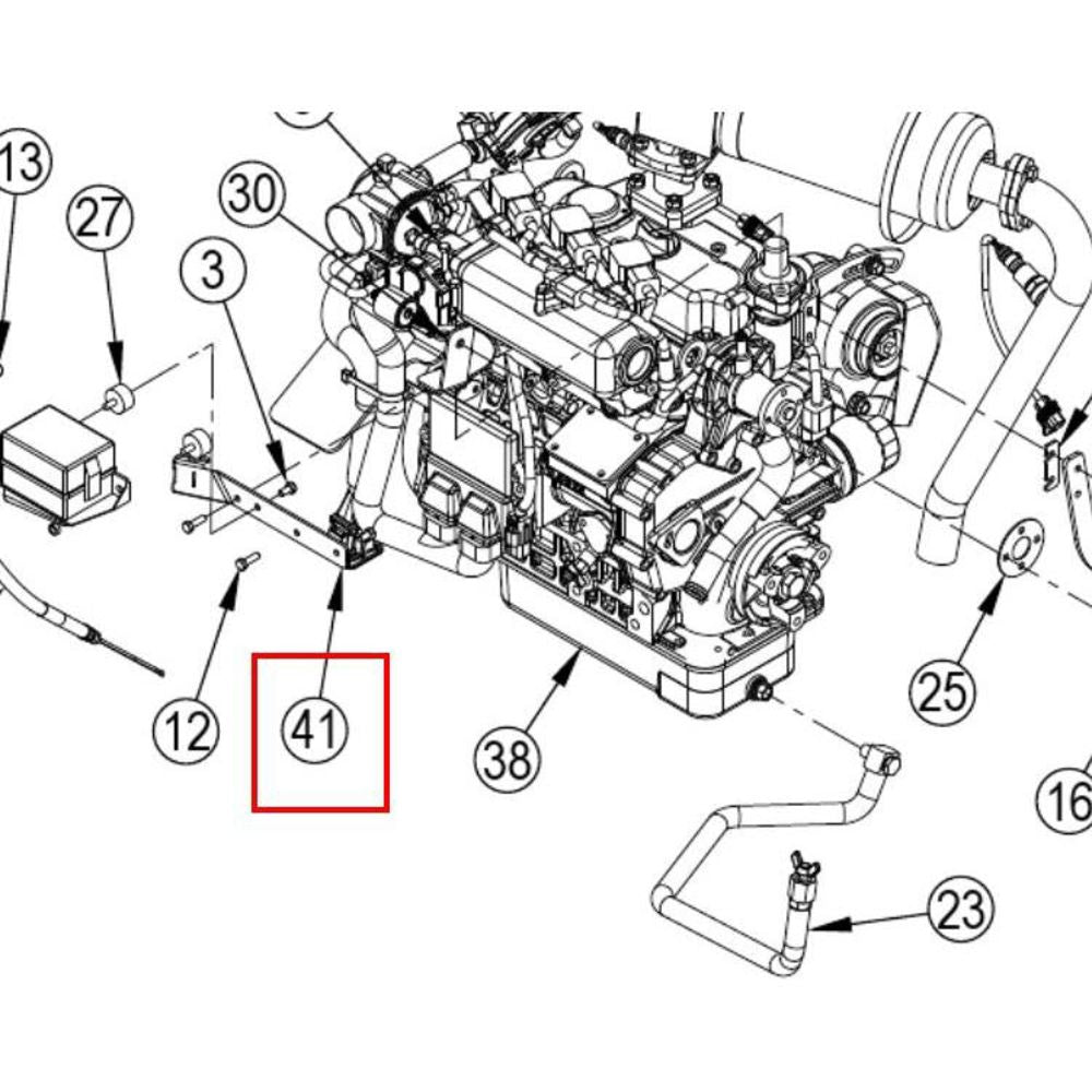 Nilfisk Original 56511528 Ölmessstab für Halterungen Ersatzteil