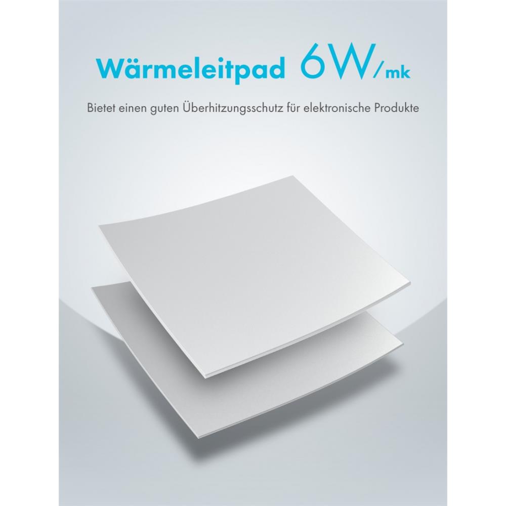 GRAUGEAR Wärmeleitpad 6 W für SSD GPU CPU
