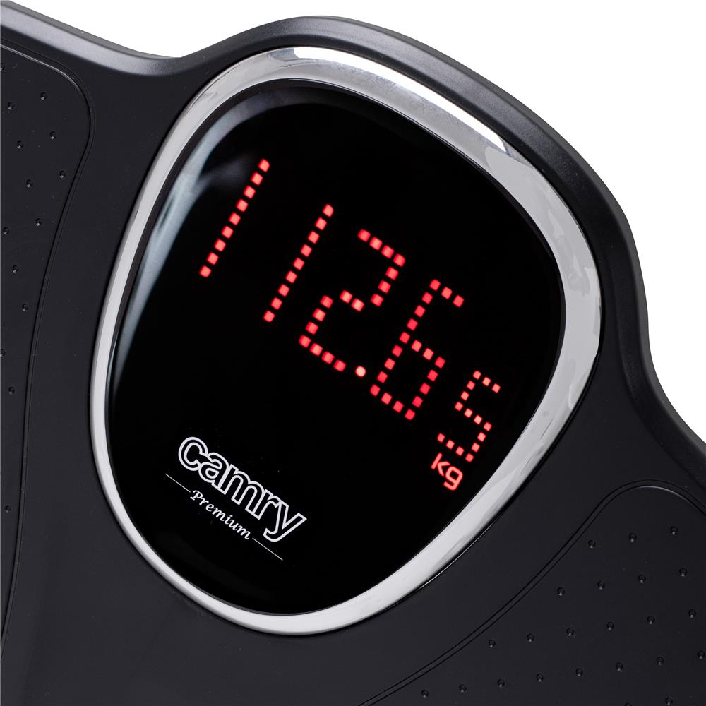 Camry CR 8171 Badezimmerwaage 180 kg – Schwarz, LED-Display, Babywiegemodus