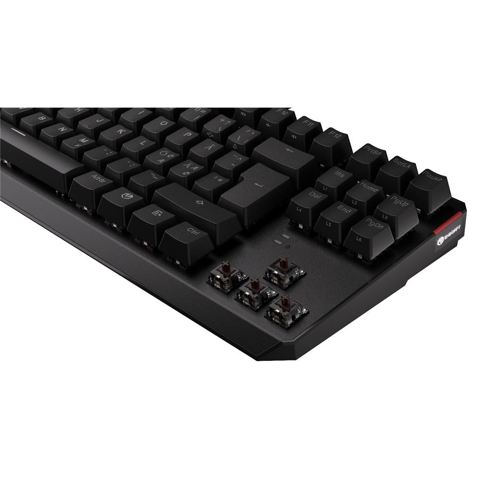ENDORFY Thock TKL NO Brown, mechanische Tastatur, schwarz