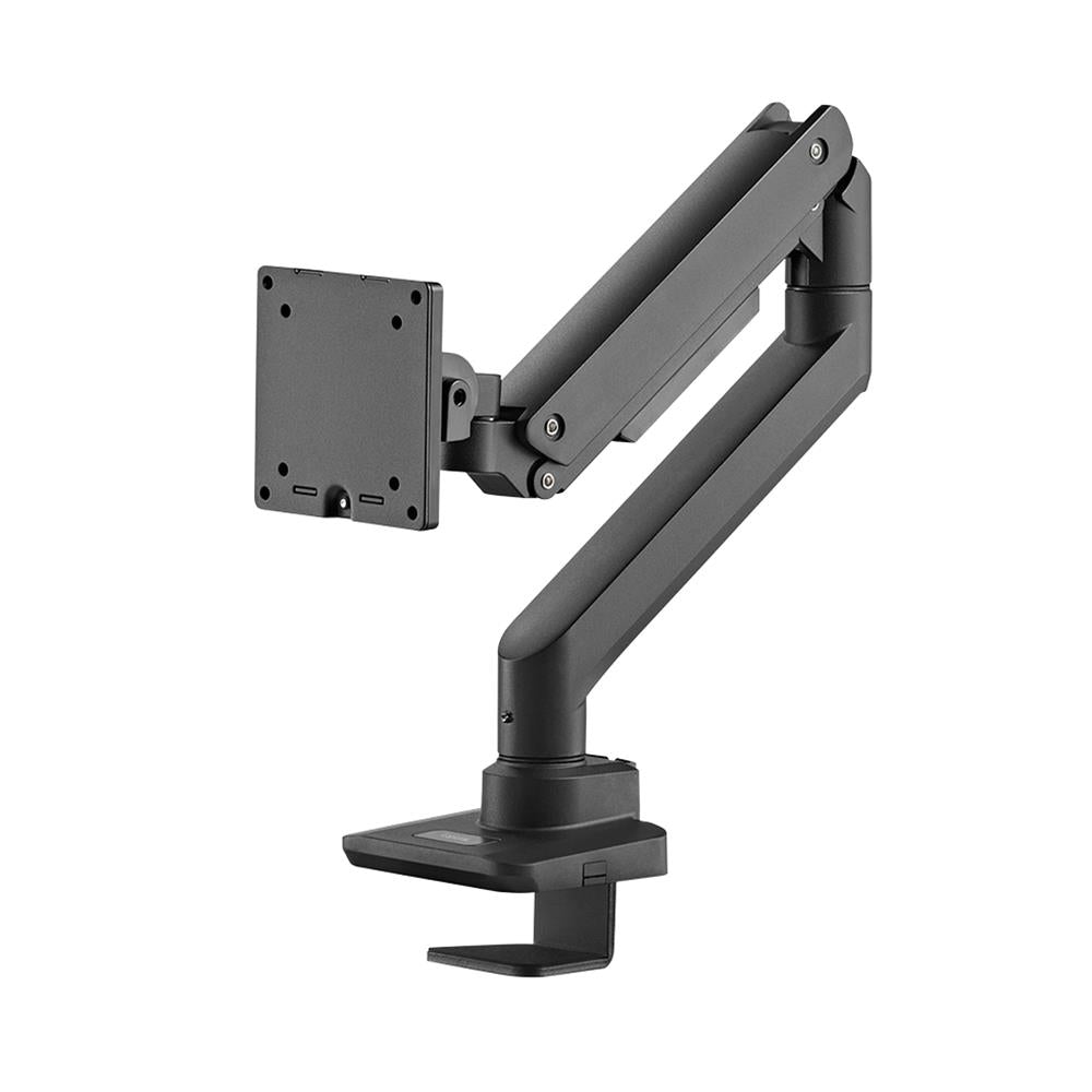 LogiLink Monitorhalterung 17–49", Gasdruckfeder, für Flat & Curved Screens, Aluminium