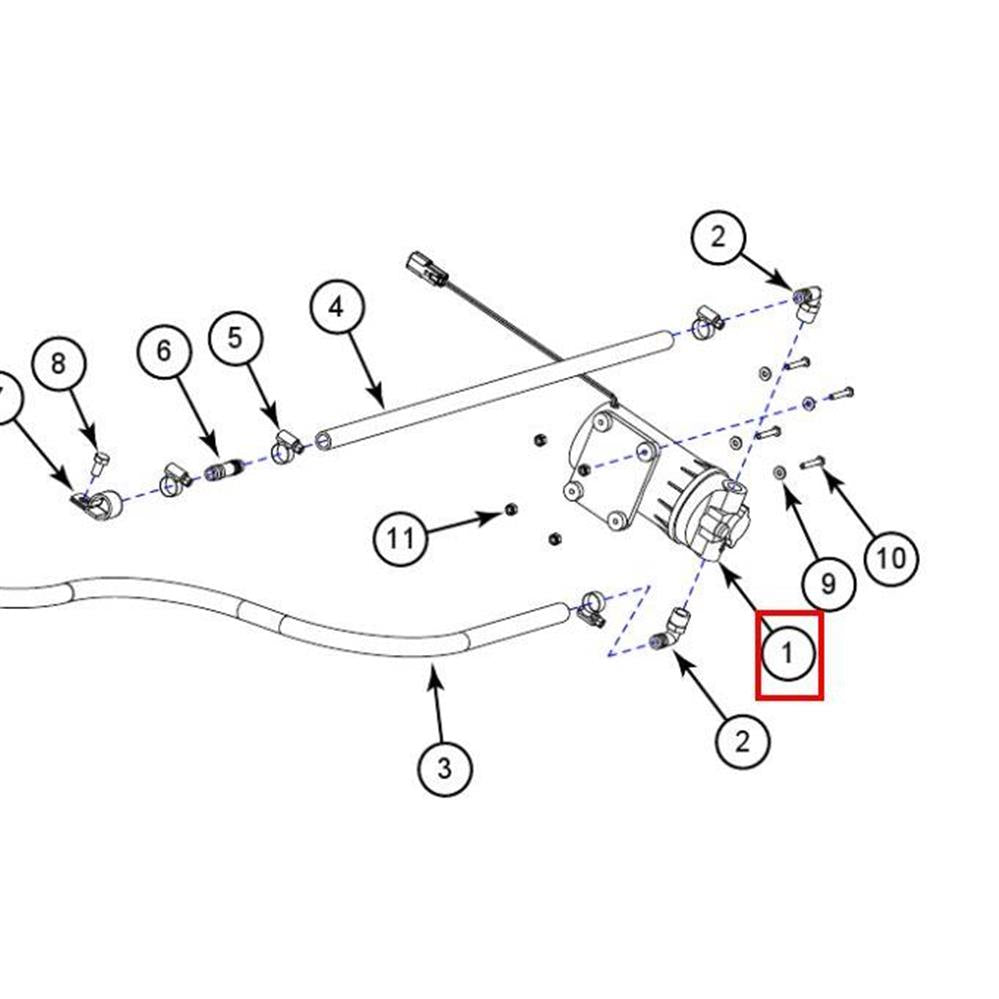 Nilfisk Original 56116767 Pump-36VDC Pumpe