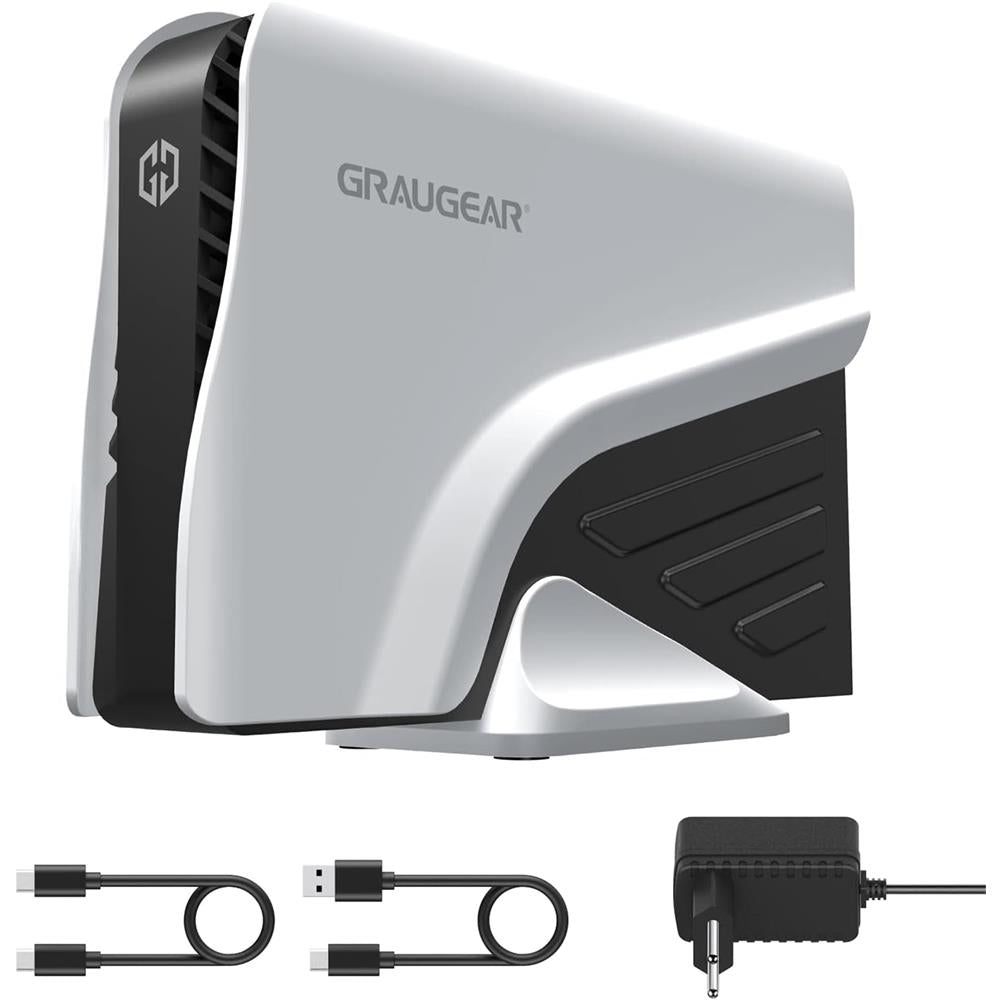 GRAUGEAR Externe Festplatte 8TB für PlayStation PS4 PS5 USB 3.2